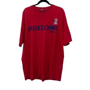 Champs arizona red graphic crew‎ neck short sleeve mens shirt  Size: XL?